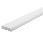 66 x 18mm 5.4m White Moulding Pine FJ Primed Bullnose