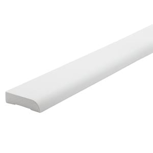 66 x 18mm 5.4m White Moulding Pine FJ Primed Bullnose