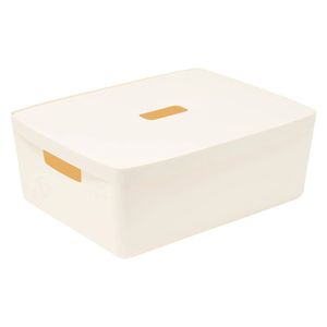Inabox 19L Ecru Modular Container