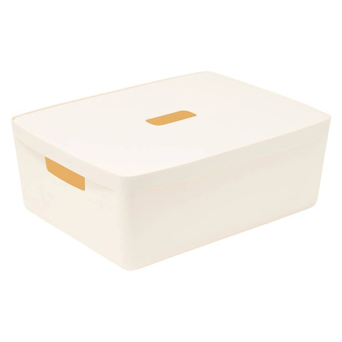 Inabox 19L Ecru Modular Container