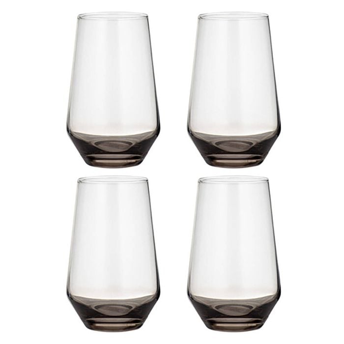 Ladelle Prism Set of 2 Highball Tumblers - Noir