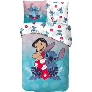 Disney Lilo & Stitch Together Cotton Quilt Cover Set - Single Bed Size