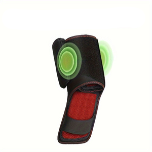 NNETM USB Heated Ankle Brace with Massage Function - Black