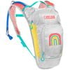 Camelbak Mini Mule 1.5l Kids Sports Hydration Pack - Grey / Rainbows