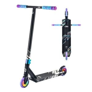 CORE CB1 Beginner Complete Stunt Scooter - Black / Neochrome