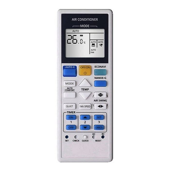 For Panasonic CU-U50TKR CU-U71TKR CS-E18NKR CS-S9PKR CS-S12PKR CS-S18PKR CS-E21NKR CS-E24NKR Air Conditioner Remote Control