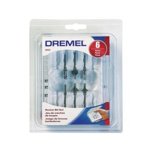 Dremel 6 Piece Router Bit Accessory Kit (692)