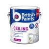British Paints Ceiling Interior Ultra White  - 2L