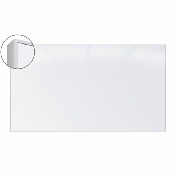 DuraWrite LX6 Whiteboard Magnetic with Slim Edge Frame 1800x1200mm