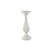 Maine & Crawford Harlen 28x10cm Wooden Candle Holder - White
