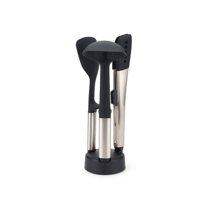 Joseph Joseph Elevate Fusion 3 Piece Silicone Utensil Set With Stand