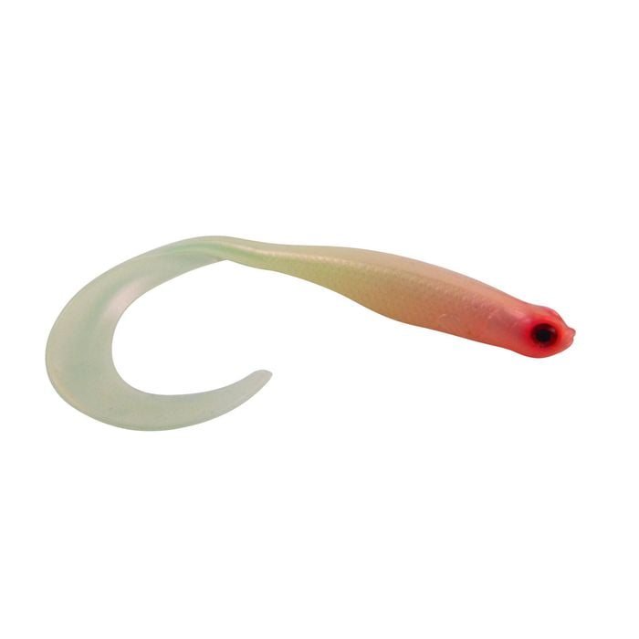 Swimerz 100mm Vibro Tail Bubblegum Scented, 5 Pack