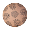 Zenvibes Premium Round Cork Yoga Mat – Sacred Lotus 135cms
