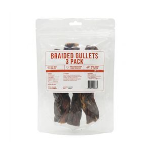 Trusty Braided Gullets Dog Treats - 3 Pack