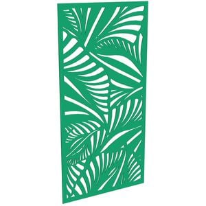 ProtectorAl 300-1200 x 1201-2400mm Light Green/Gloss White Jungle Unframed Composite Deco Panel