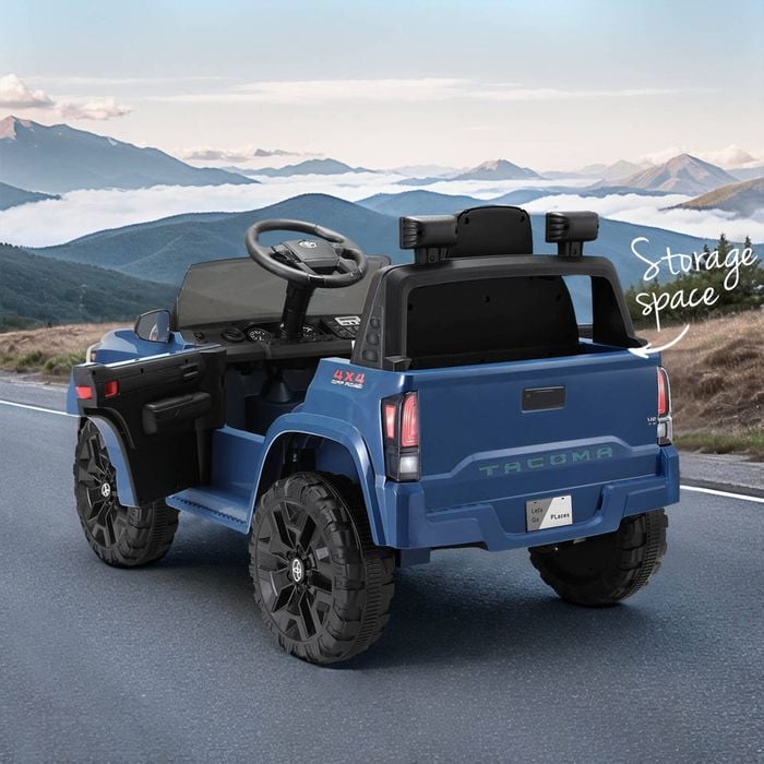 Kids Electric Ride On Car Toyota Tacoma Off Road Jeep Toy Cars