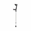 Forearm Crutches - Adjustable & Lightweight, German Design, Supports 120kg - Black