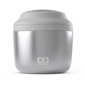 Monbento Mb Element Isolated Bento Box - Metallic Silver