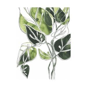 Artey | Expressive Palm II - Stretched Canvas - Stretched Canvas - 45 x 60cm