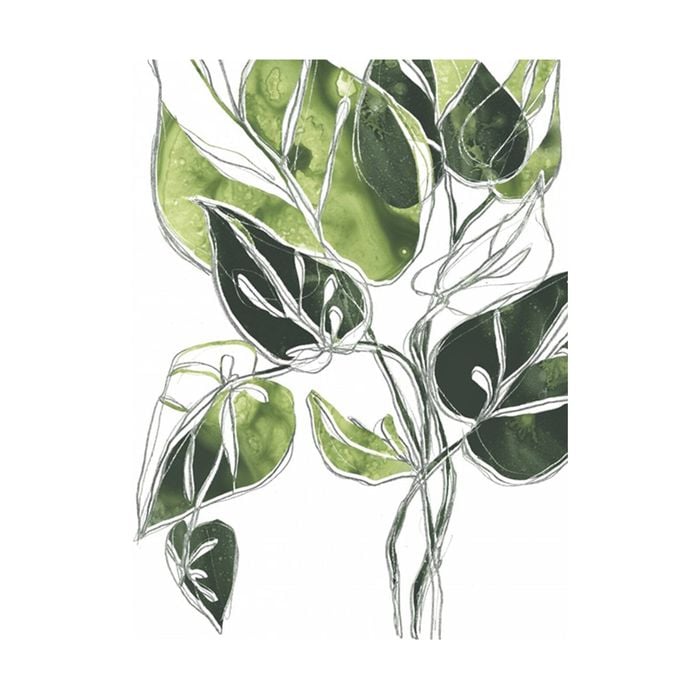 Artey | Expressive Palm II - Stretched Canvas - Stretched Canvas - 45 x 60cm