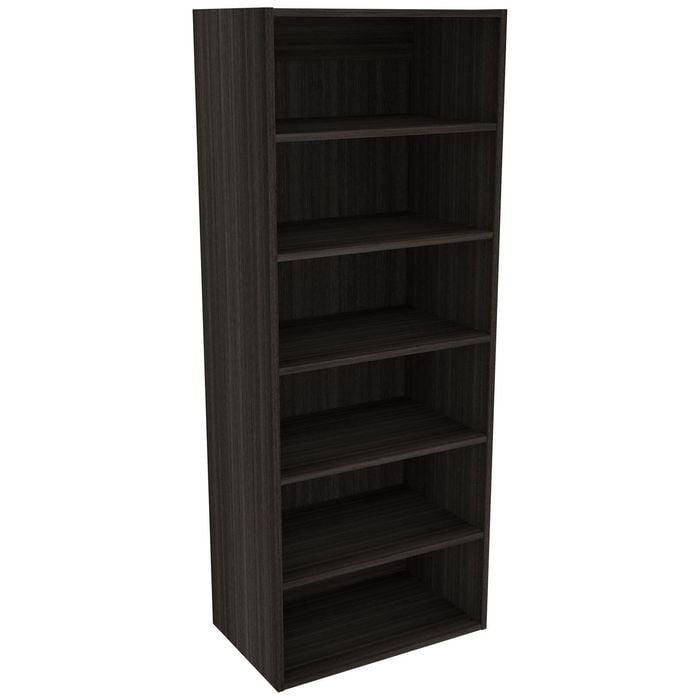 Lugna 1536 x 750 x 380mm Storm Ready to Assemble Robe Insert 5 Shelf Unit