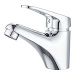 Estilo Serena 35mm Chrome Cast Basin Mixer WELS 4 Star 7.5L/min