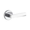 Lane 65mm Polished Chrome Oxford Round Dummy Leverset