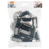 Taskmaster 48mm Black Magnetic Catch - 20 Pack