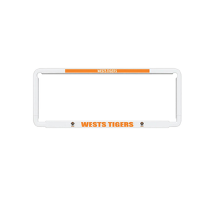 1x OFFICIAL NRL West Tigers Car Number Plate Frame Cover Surround