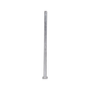 RapidFence 50 x 50mm Roll Top Capped Flanged Fence Post - 1350mm