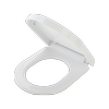Caroma 340mm White Xena Soft Close Toilet Seat
