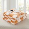 Giselle Electric Throw Rug Blanket Fleece Flannel Yellow