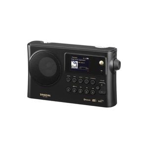 Sangean WFR28BT WIFI DAB+ Bluetooth Portable 24cm Digital Radio Matte Black