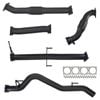Ignite Exhausts Turbo Back For Mitsubishi Ml Triton 3.2l 3" Cat & Straight Pipe 409 Stainless Steel