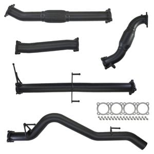 Ignite Exhausts Turbo Back For Mitsubishi Ml Triton 3.2l 3" Cat & Straight Pipe 409 Stainless Steel
