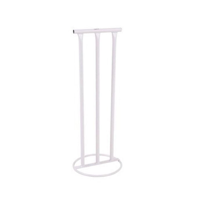 Regent 60x30cm Metal Cricket Stumps Sports Equipment - White