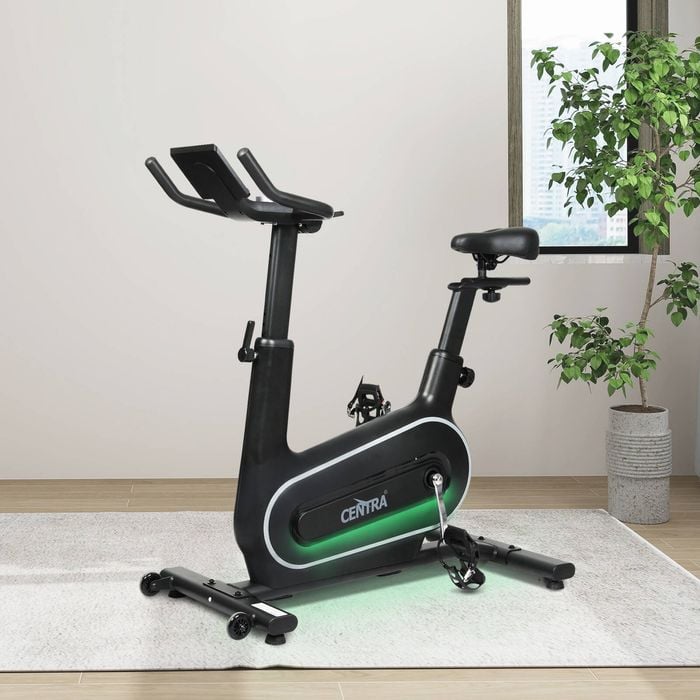 Centra 48 Resistance Levels LED Screen Exercise Bike Black