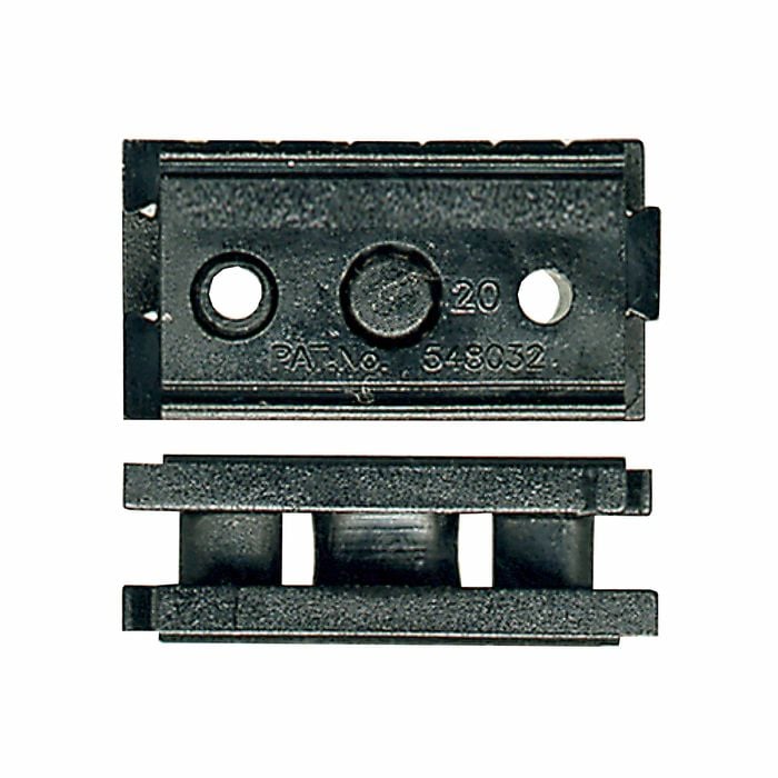 Rolltrak Plastic Carriage And Acetal Roller - 2 Pack