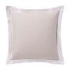 Accessorize Bedroom Collection Hotel White/Natural Tailored Deluxe Cotton  Pillowcase
