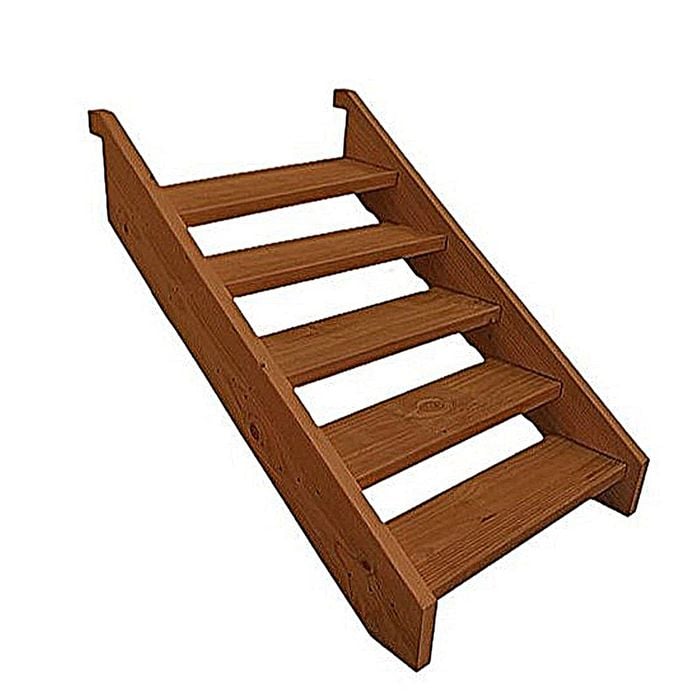 OSK Australia 900mm Merbau 5 Tread Stair Kit