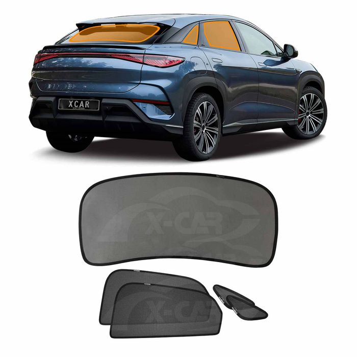 Window Sun Shades For Byd Sealion 7 Sealion7 2025-onwards Car Uv Protection Custom Rear Windscreen Shade Sunblind Mesh