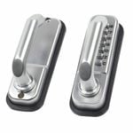 Ikonic Satin Chrome Digital Lever Entry Lock