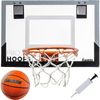 Franklin Pro Hoops Indoor Over-the-door Basketball Set Black/white
