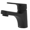 Dorf  Black Matte Lead Free Kip Basin Mixer