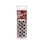 Zenith Serated Flange Nut M 8 Galv 10pk