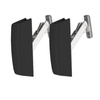 Yale Black Guardian Securistay For Aluminium Windows - 2 Pack