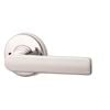 Lockwood Satin Chrome Pearl Element Lever Velocity Privacy Set