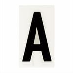 Sandleford 60 x 35mm A Black and White Self Adhesive Letter - A
