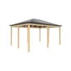 Softwoods 5.4 x 3.8m Hip Ends Gazebo Kit
