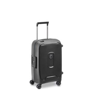 Delsey Moncey Mr Hardside Carry-on Zipless Spinner Suitcase - 55cm - Black